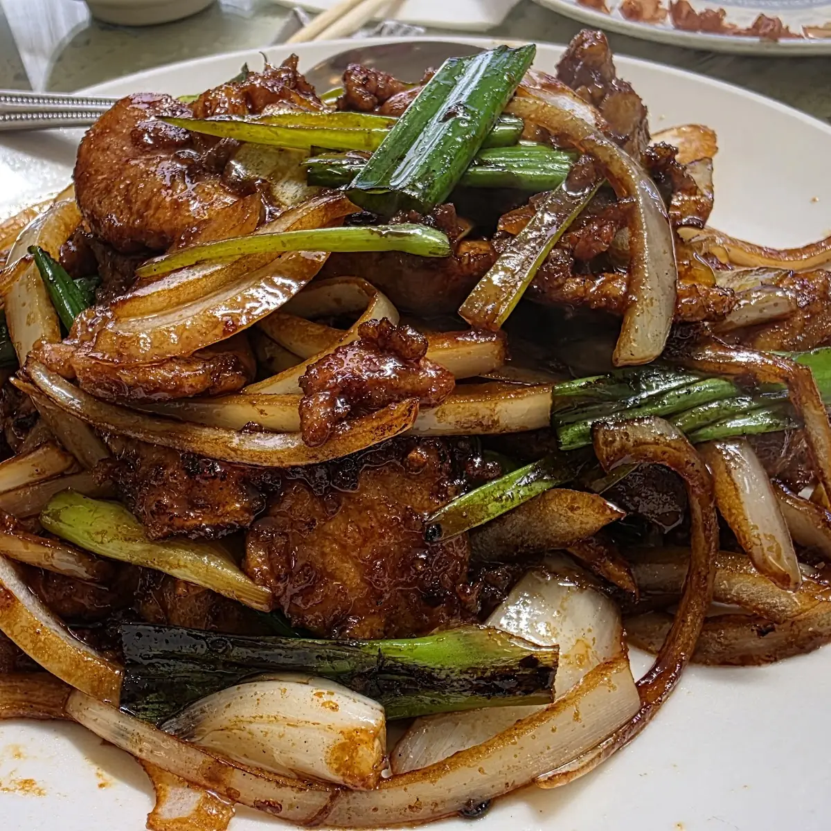 mongolian beef 蒙古牛